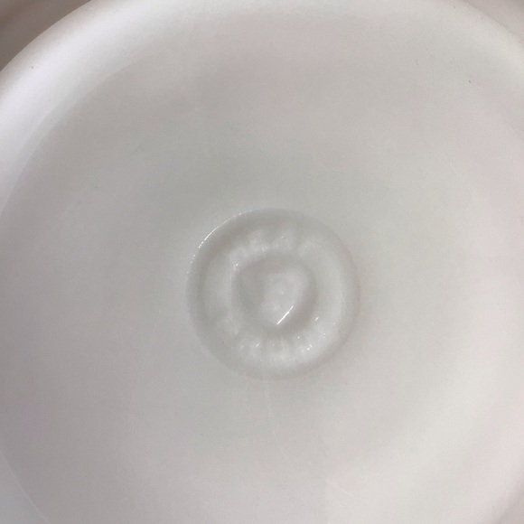 Vintage Federal Glass Golden Bamboo Dinner Plates - Set of 2 - Picture 4 of 7